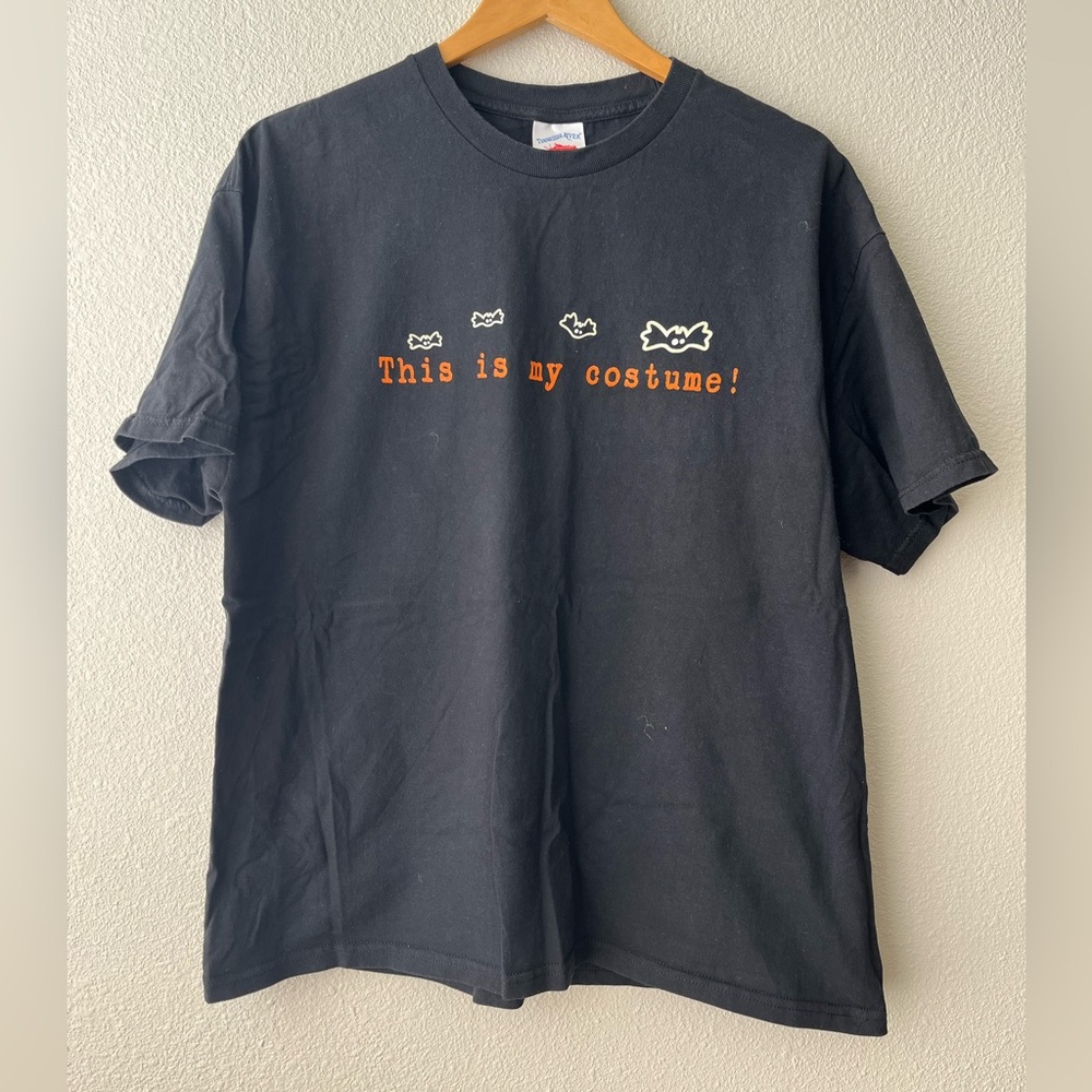 “This is my costume” XL glow in the dark tee